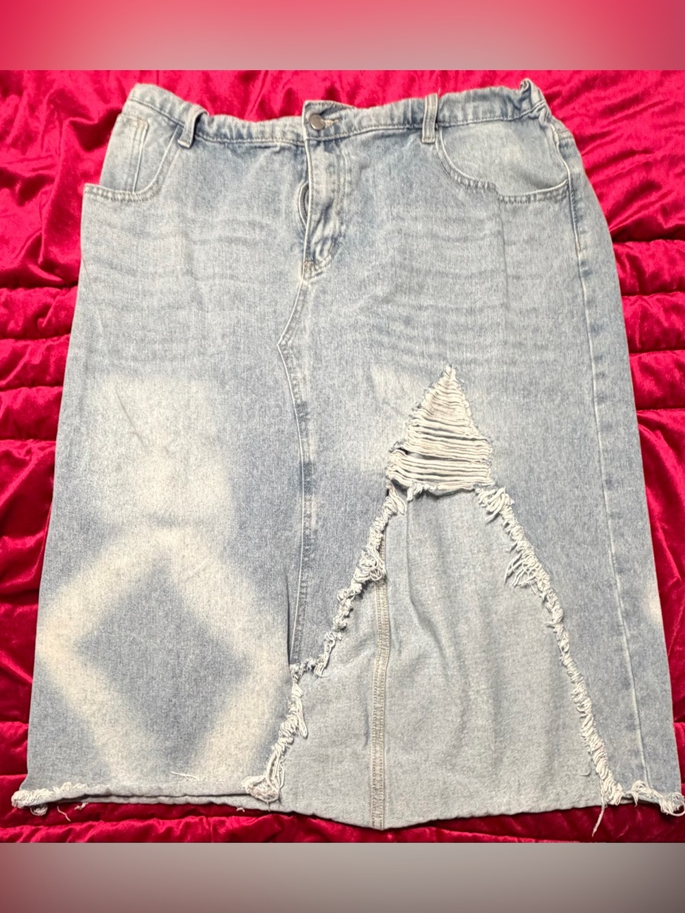 SHEIN women’s Jean denim skirt 3XL